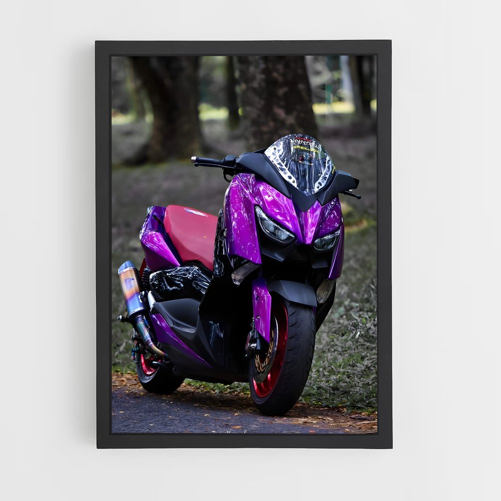 Poster Balade Violet – affiche Yamaha (vue 2)